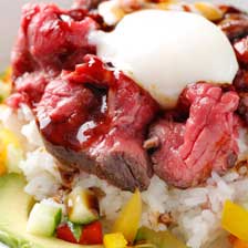 神戸牛ローストビーフ丼